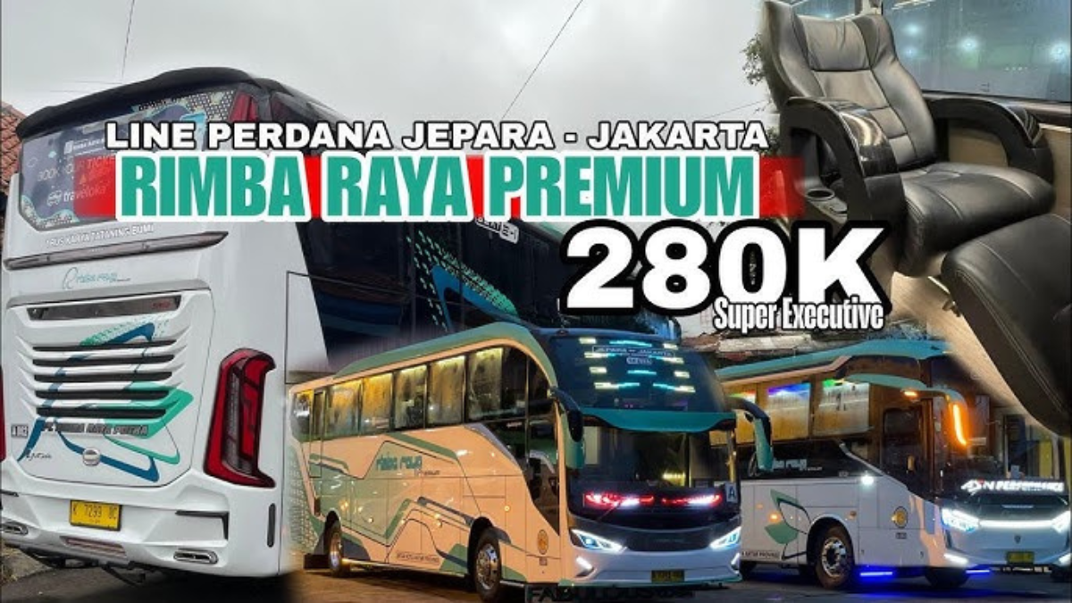 Rimba Raya Premium Hadir di Trayek Jakarta-Jepara, Tawarkan Perjalanan Mewah dengan Harga Terjangkau